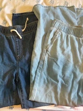 Old Navy Light Blue High-Rise Baggy Jeans